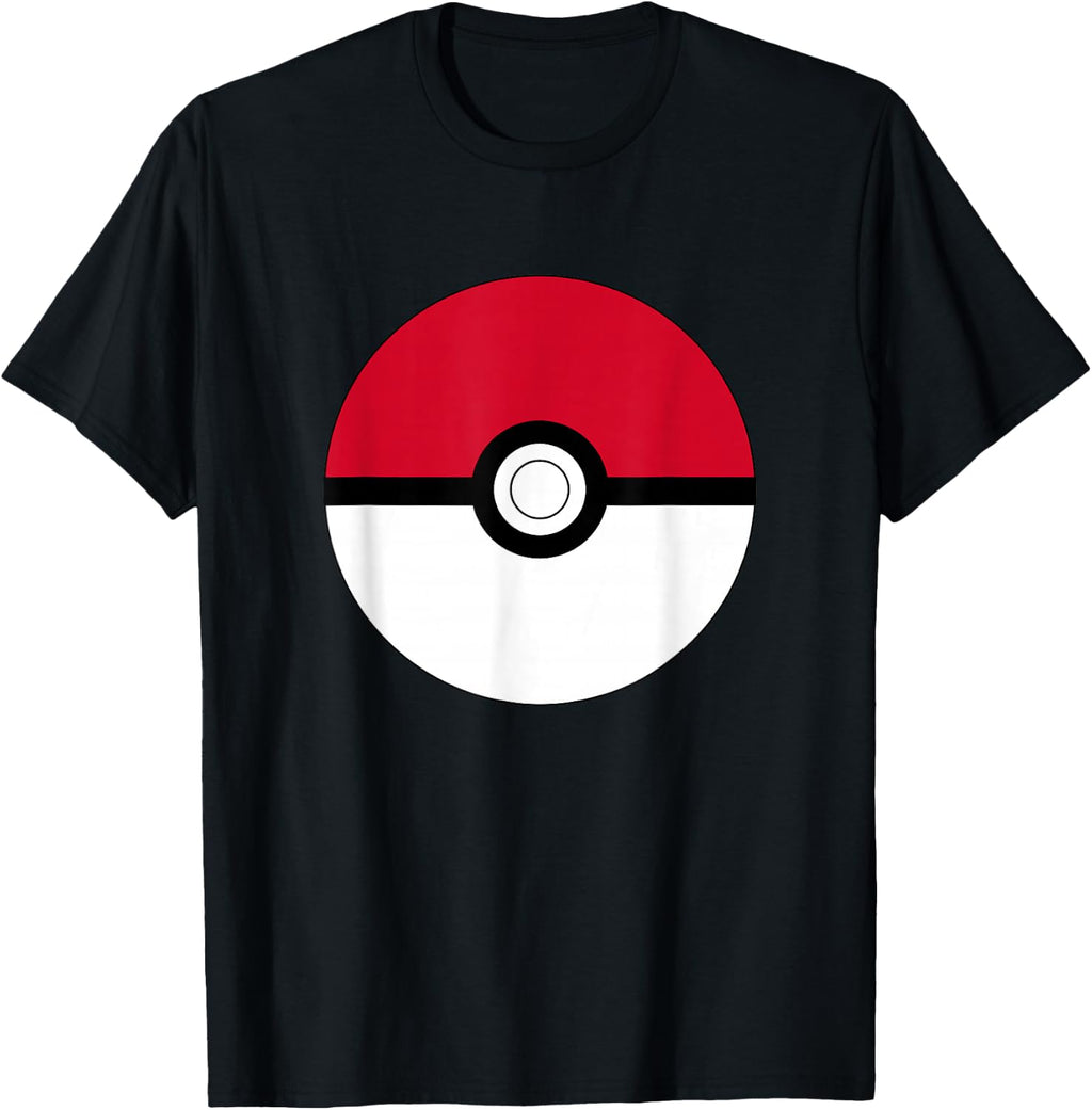 Pokémon Poké Ball Vintage Classic Red & White Logo T-Shirt