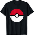 Pokémon Poké Ball Vintage Classic Red & White Logo T-Shirt