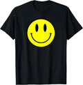 Happy Face Yellow Smile Face Vintage T-Shirt
