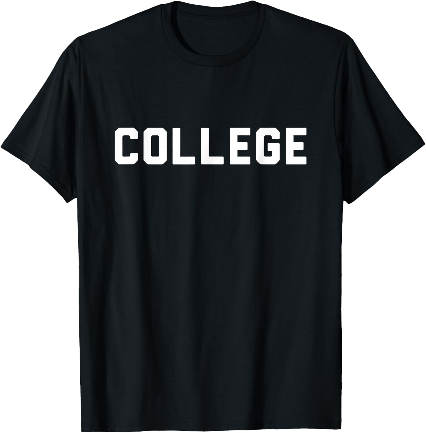 'College' 80s Party House Movie Classic College T-Shirt