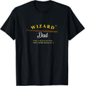 Wizard Dad Shirt, Funny Cute Magical Gift T-Shirt