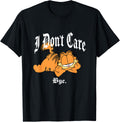Garfield I Don't Care Gothic Vintage T-Shirt