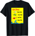 Dr. Seuss One Fish Two Fish Book Cover T-Shirt