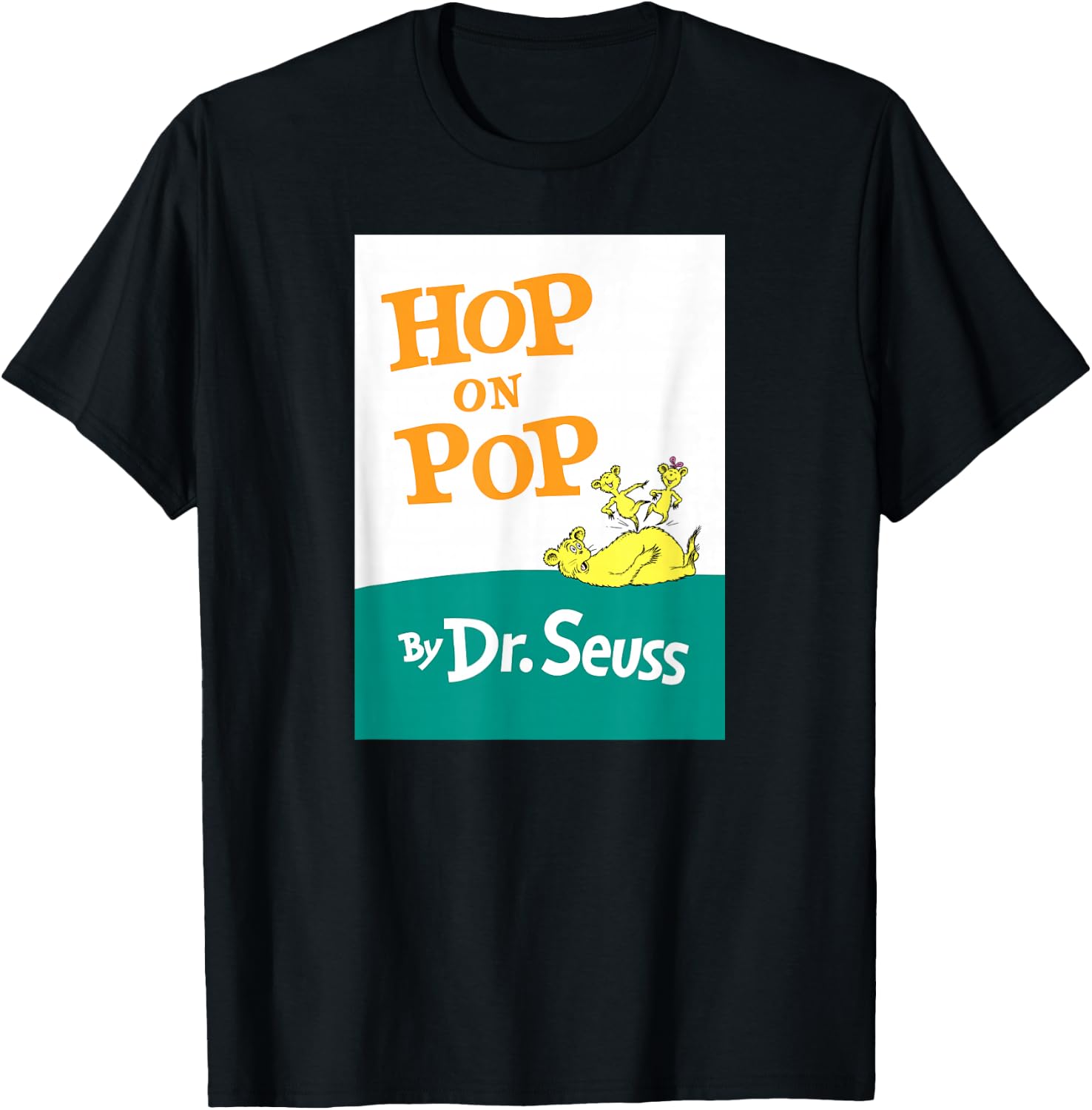 Dr. Seuss Hop On Pop Book Cover T-Shirt