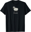 Found Minimalist Sheep Christian Psalm 23 Lamb Christian T-Shirt