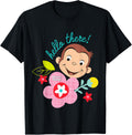 Curious George Hello There Spring Bloom T-Shirt