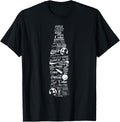 Coca-Cola Bottle Logos Fill T-Shirt