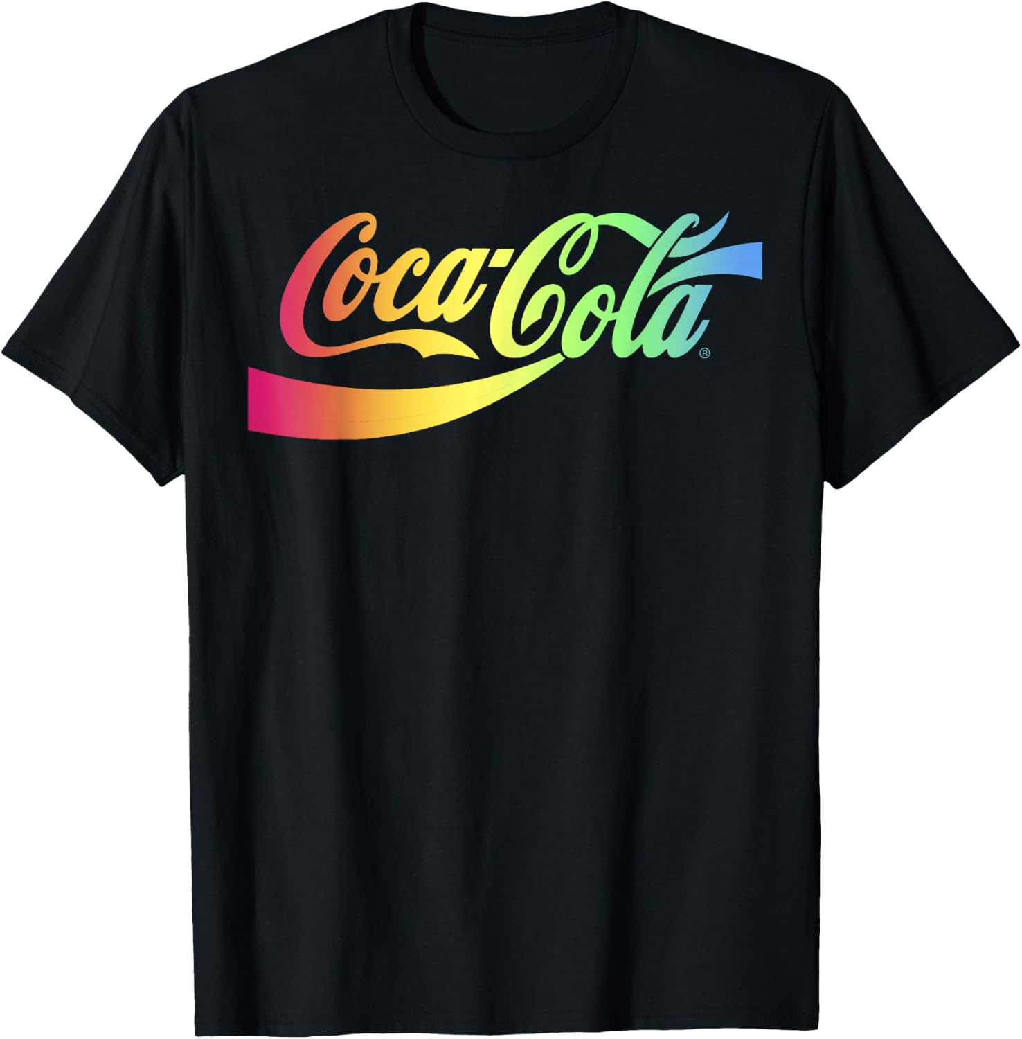 Coca-Cola Pride Rainbow Gradient Logo T-Shirt