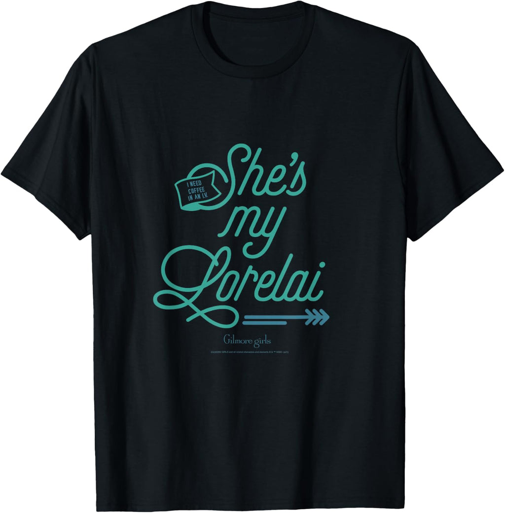 Gilmore Girls She's My Lorelai Retro Lettering TV Show T-Shirt