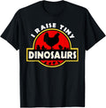 I Raise Tiny Dinosaurs Chicken Lover T-Shirt Small