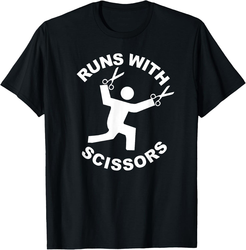 Runs with Scissors t-shirt T-Shirt