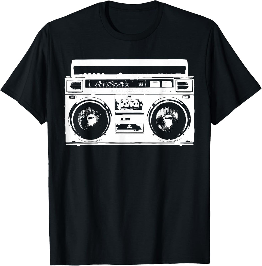 Hip Hop Ghetto Blaster T-Shirt