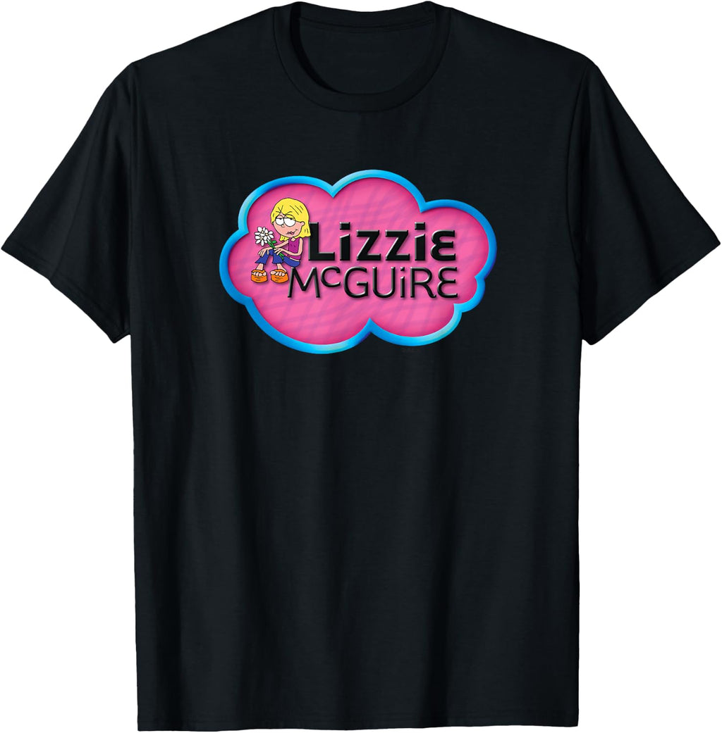 Disney Lizzie McGuire Animated Lizzie Logo Tee T-Shirt
