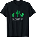 One Sharp Boy Shirt, Funny Cute Cactus Cacti Gift T-Shirt