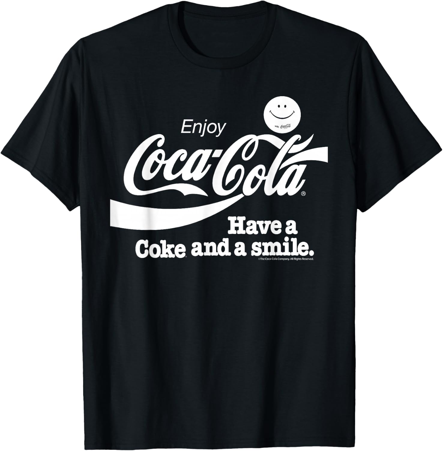 Coca Cola Have A Coke And A Smile Retro T-Shirt