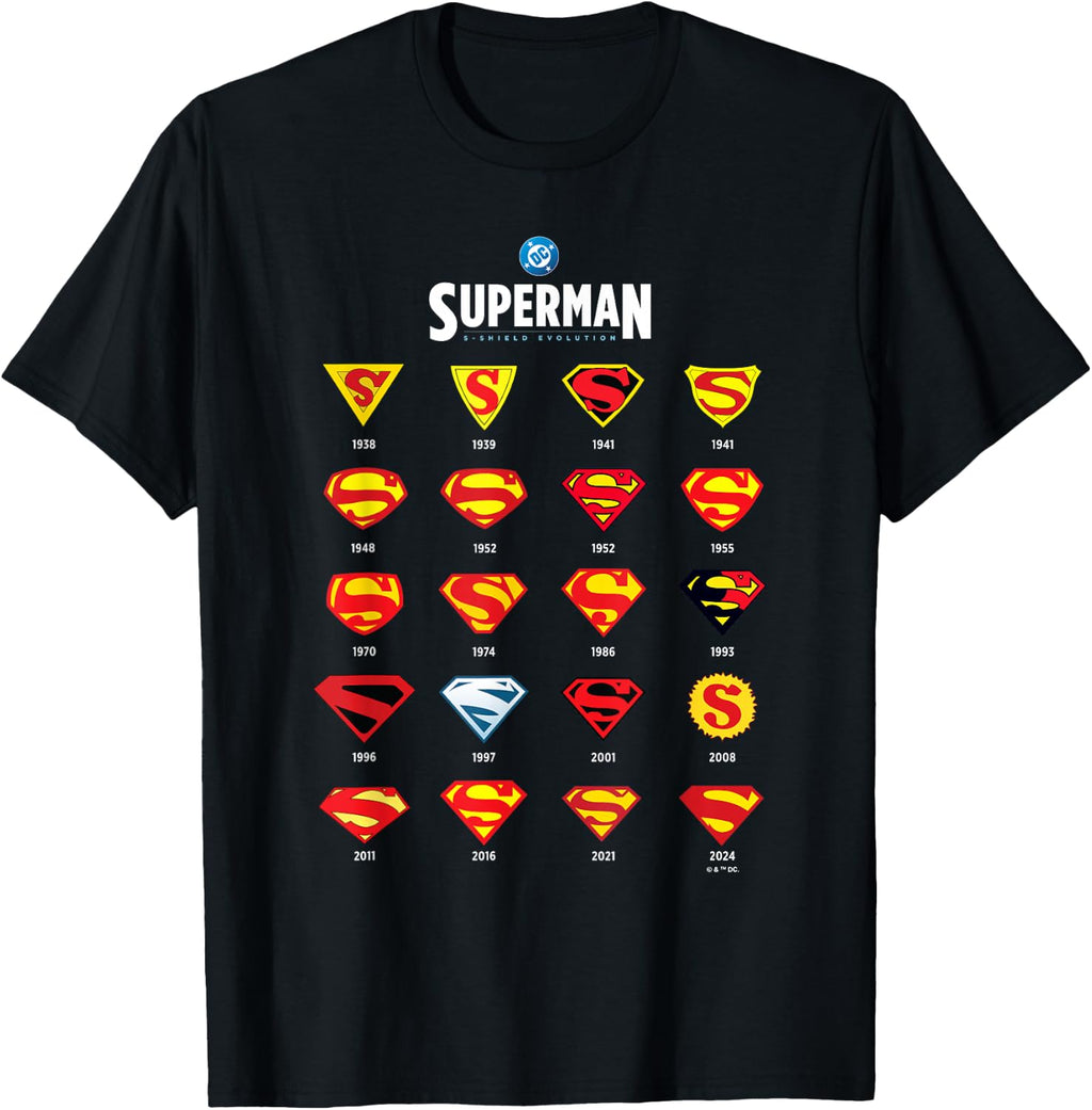 Superman S-Shield Evolution T-Shirt