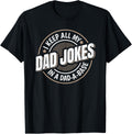 Funny Dad Saying Vintage Dad Jokes Graphic Dad-A-Base T-Shirt
