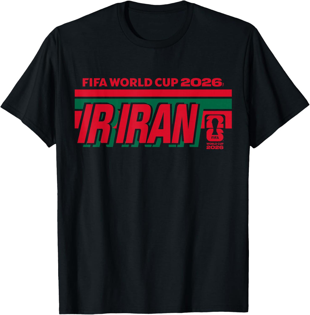 FIFA World CUP26 IR Iran Stack Banner T-Shirt