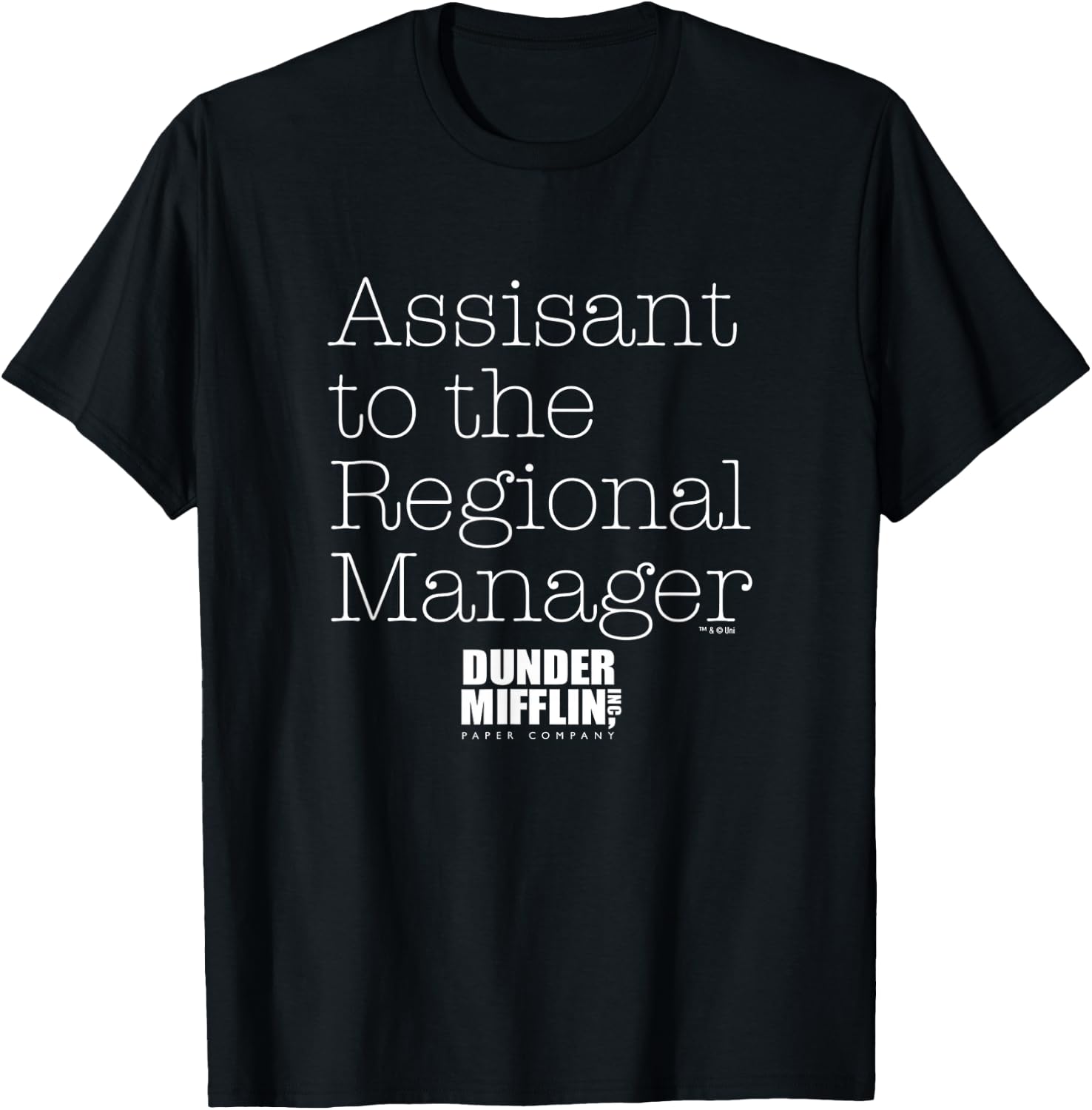 The Office Asst. Regional Manager Dwight Schrute T-Shirt