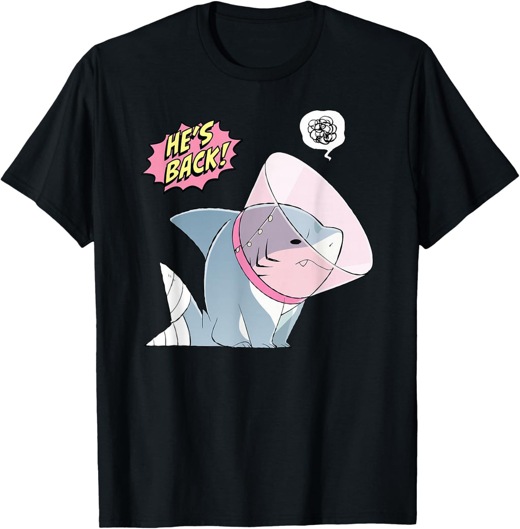 Marvel Jeff The Land Shark in The Cone of Shame T-Shirt