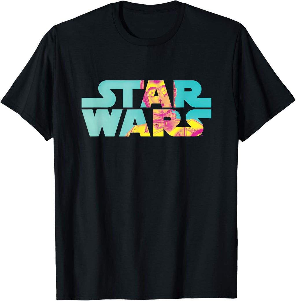 Star Wars Logo Fashion Style Summer C-3PO T-Shirt