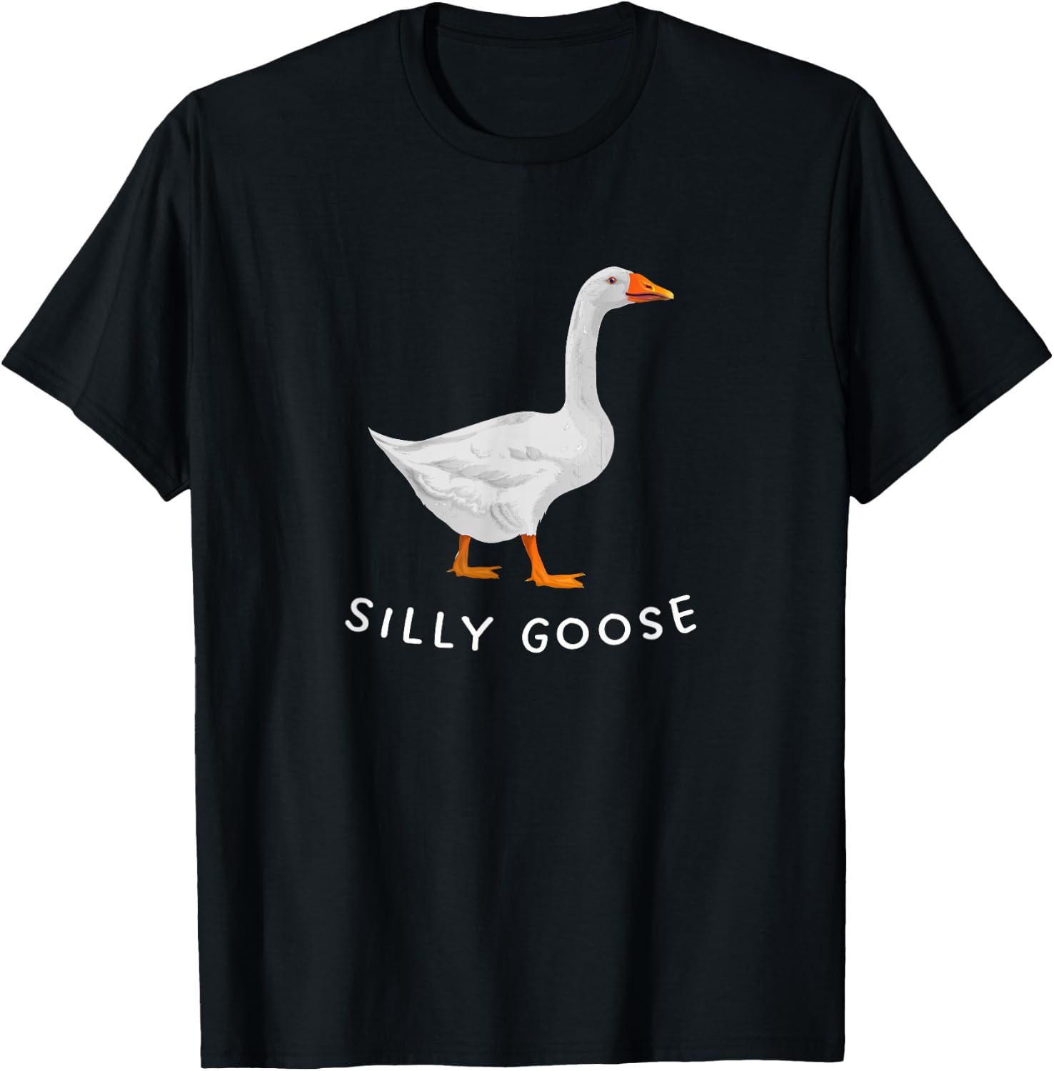 Playful 'Silly Goose' Design - Quirky and Fun T-Shirt