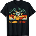 Bowling-Shirt Men Women Funny Bowling This Is My Spare T-Shirt