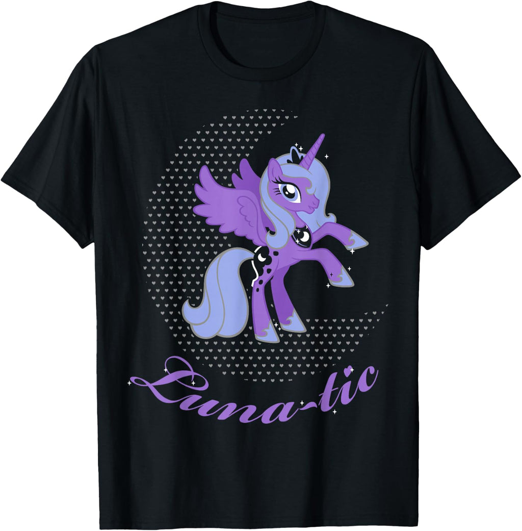 Luna-Tic Retro Style Rarity Fluttershy Rainbow Dash T-Shirt