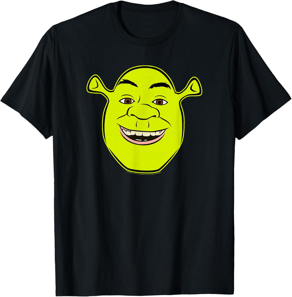 Shrek Big Face Smile Portrait T-Shirt