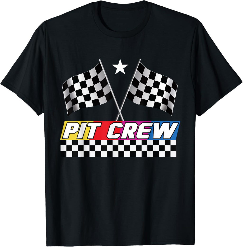 Pit Crew Racing Day for Stock Car Race Day Parties T-Shirt
