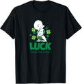 Peanuts - Charlie and Snoopy St. Patrick's Day Lucky Hug T-Shirt