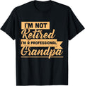 I'm Not Retired I'm A Professional Grandpa T-Shirt