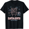 Spongebob Squarepants DoodleBob Me Hoy Minoy Funny Cartoon T-Shirt