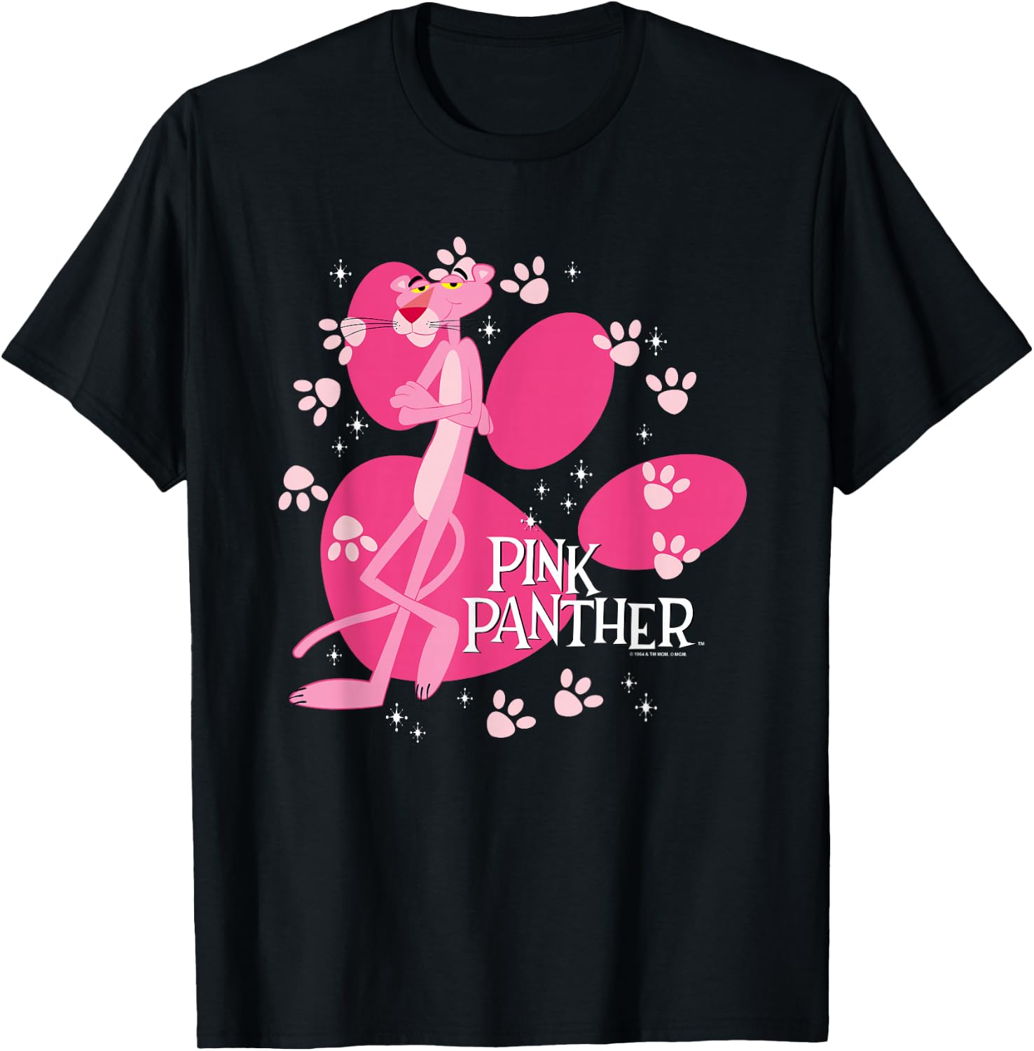 Pink Panther Walk All Over T-Shirt