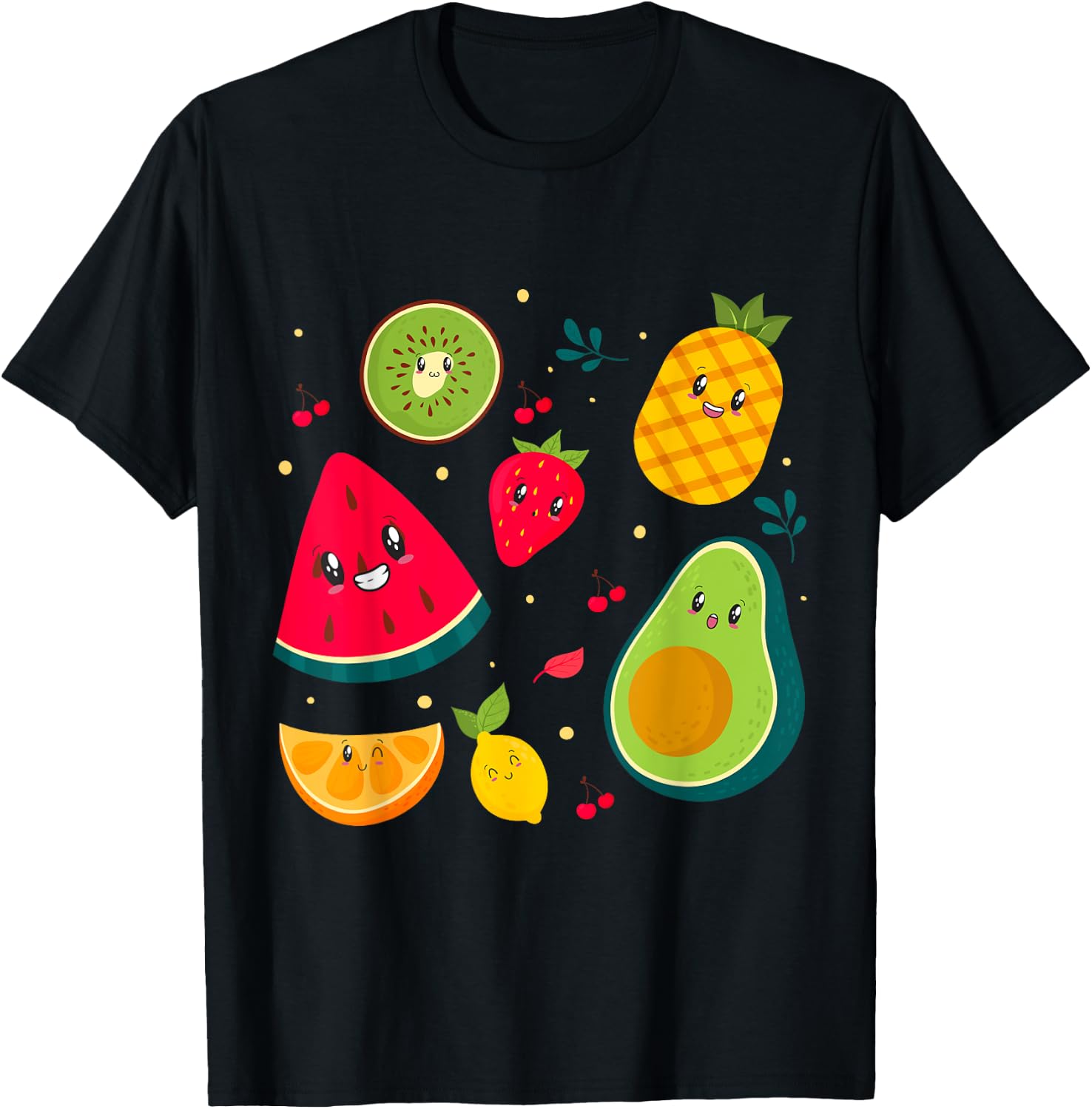 Fruit Costume Sweet Tea Fruit Salad Men Women Couples T-Shirt