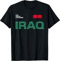 FIFA World CUP26 Iraq Outline Graphic T-Shirt