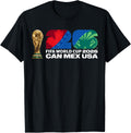 FIFA World CUP26 FIFA Host Country Trophy Color T-Shirt