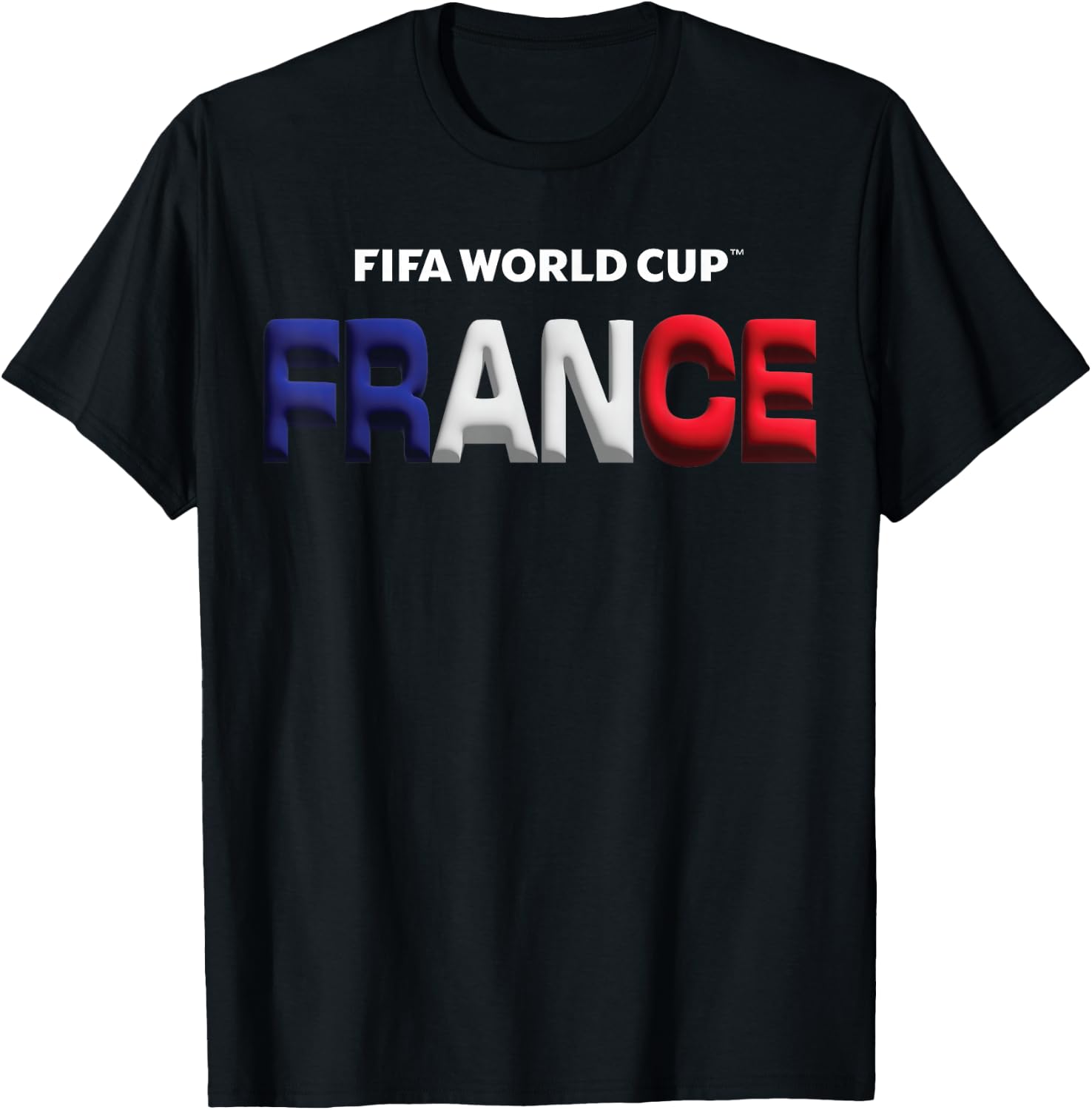 FIFA World CUP26 France Bubble Color T-Shirt