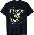 Mama of The Bee Day Girl Hive Family Matching Birthday Sweet T-Shirt