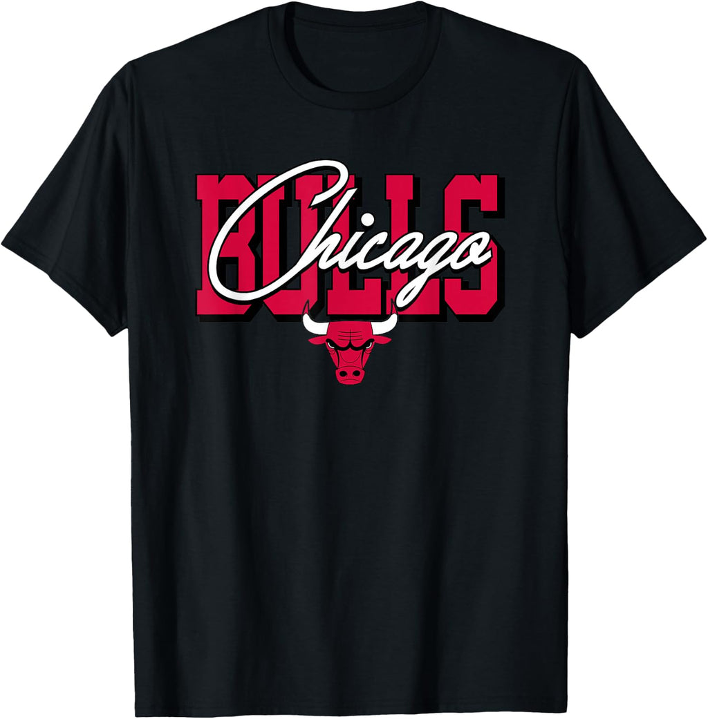 NBA - Chicago Bulls Blockletter Script T-Shirt