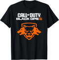 Call of Duty Black Ops 6 Orange Cerberus Video Game T-Shirt