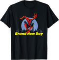 Marvel Studios Spider-Man: Brand New Day Moon & City Skyline T-Shirt