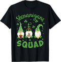 Shenanigans Squad St Patricks Day Gnomie Gnome Women Kids T-Shirt