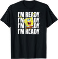 Spongebob Squarepants - I'm Ready Stacked T-Shirt