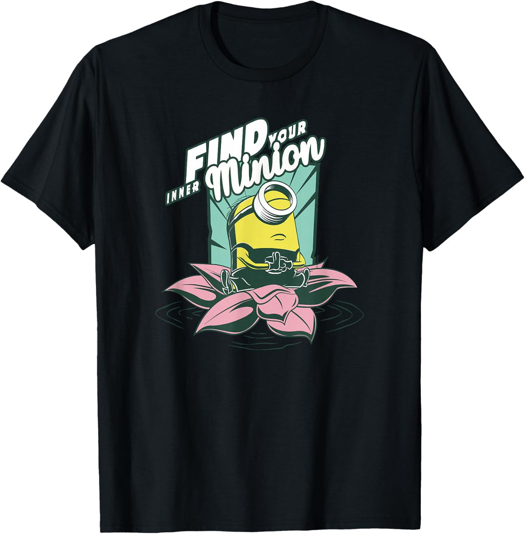 Minions Stuart Find Your Inner Minion Zen Poster T-Shirt