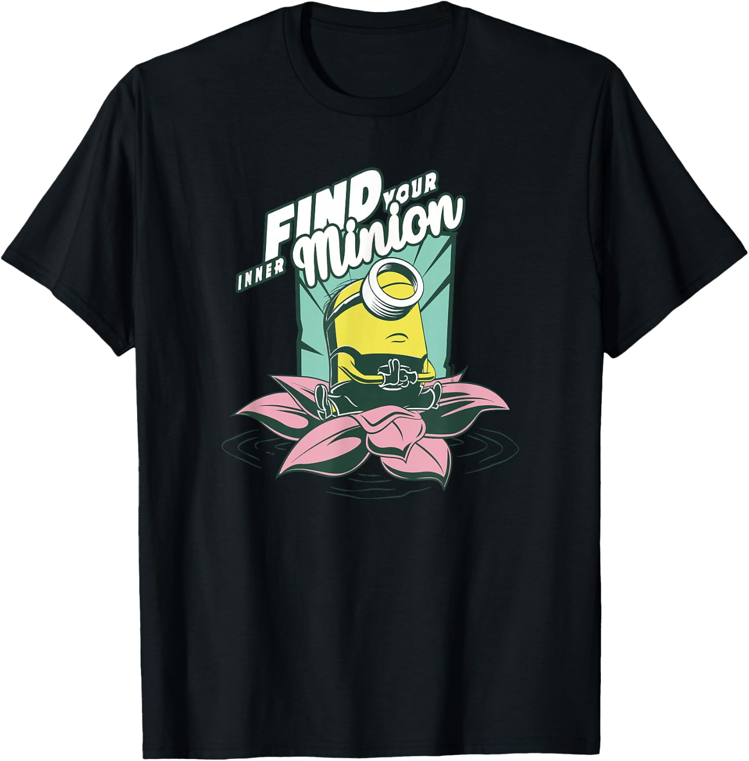 Minions Stuart Find Your Inner Minion Zen Poster T-Shirt