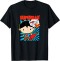 DC Comics Superman Chibi Kawaii Looks Like A Job For A Hero T-Shirt