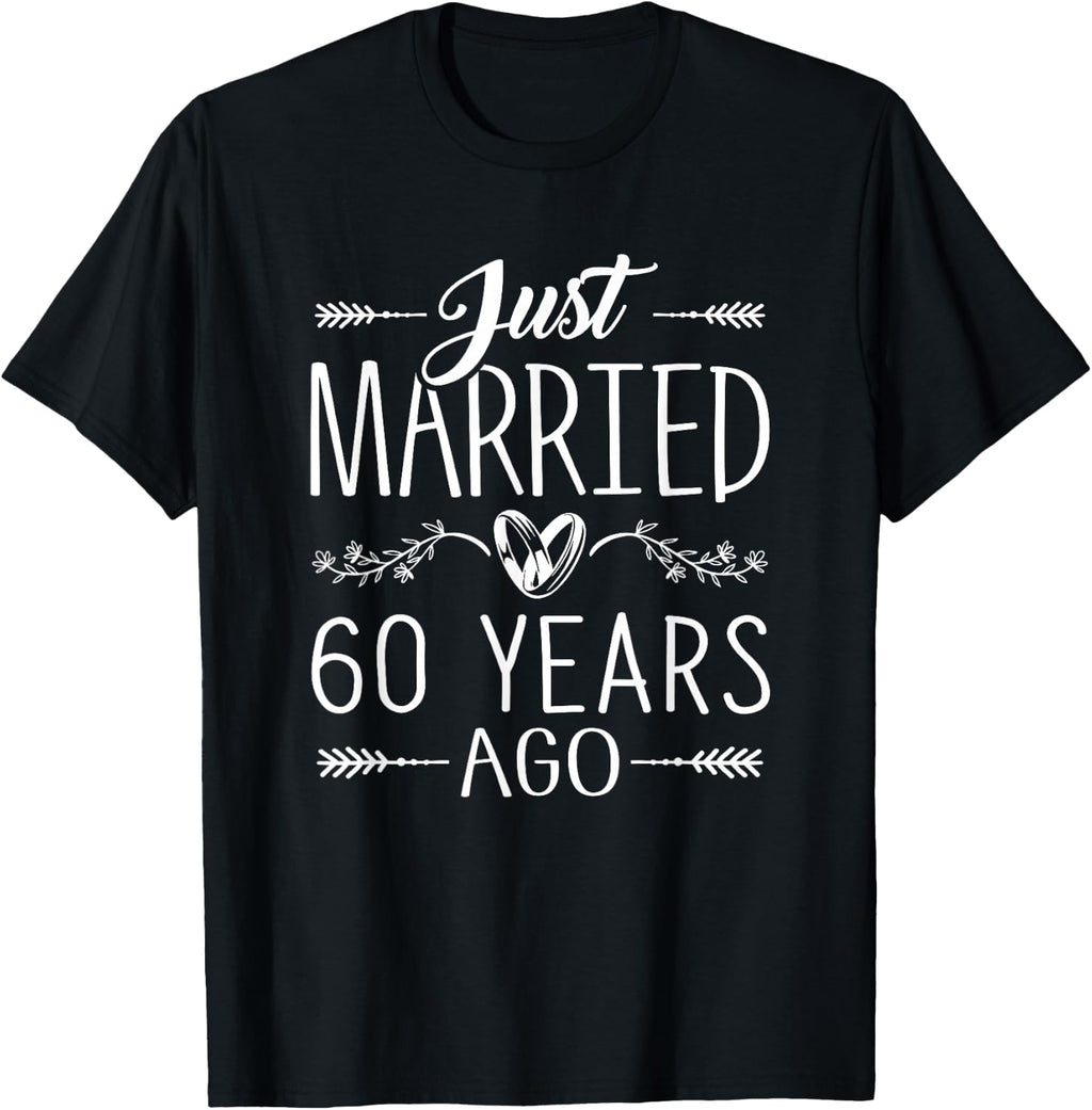 60th Wedding Anniversary Parents Couples 60 Year Anniversary T-Shirt