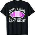 Host Game Night Family Game Night Gifts & Prizes Girls' Game Night T-Shirt