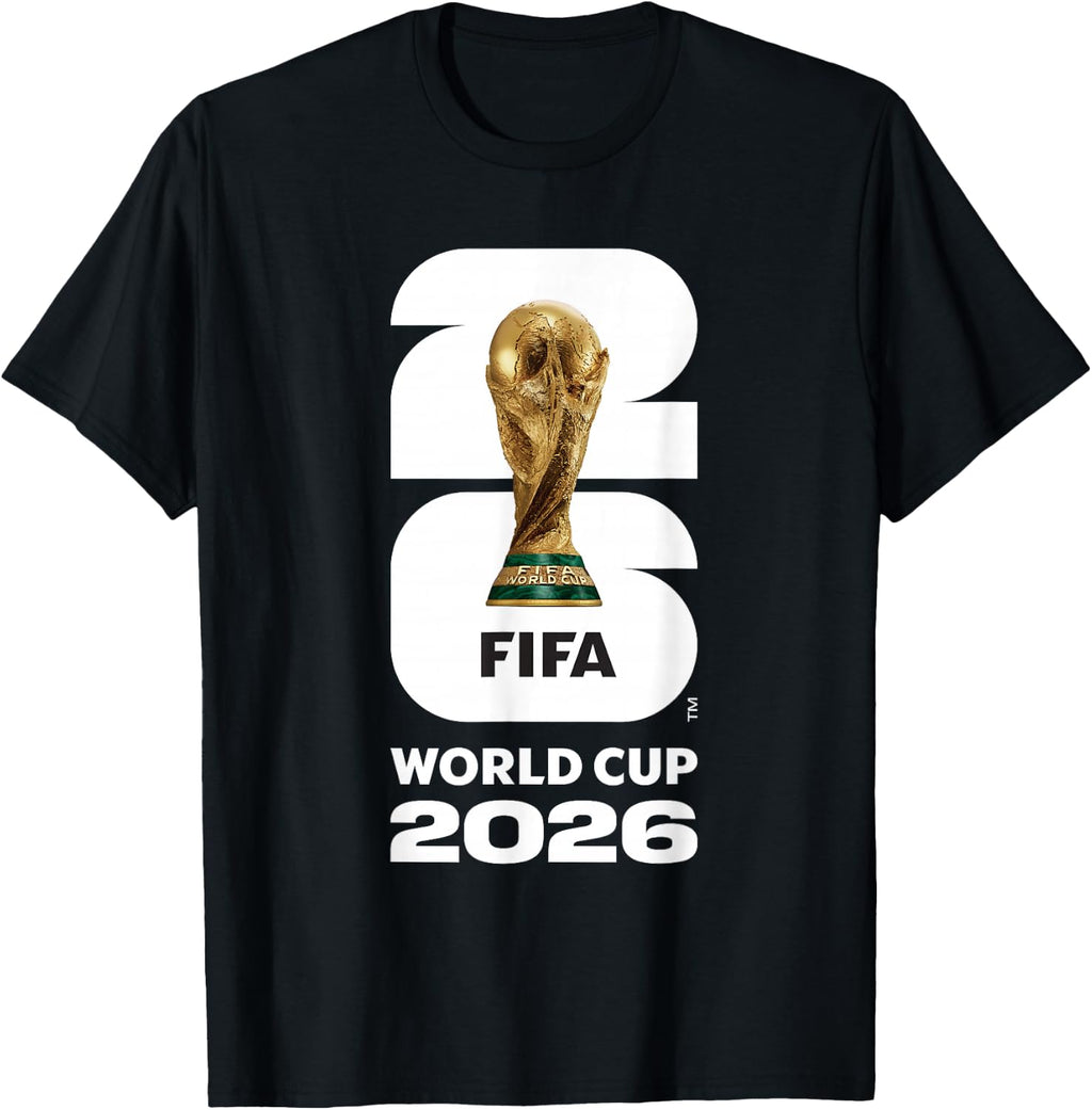 FIFA World Cup 26 Gold Trophy Tees T Shirts for Men and Women